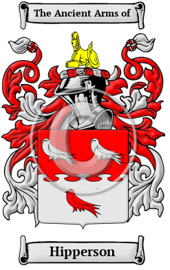 Hipperson Family Crest/Coat of Arms