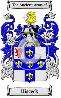 Hisceck Family Crest/Coat of Arms
