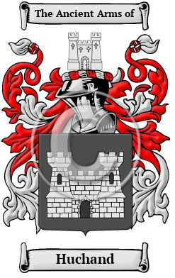 Huchand Family Crest/Coat of Arms