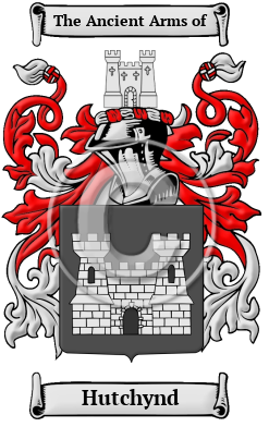Hutchynd Family Crest/Coat of Arms