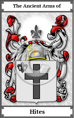 Hites Family Crest Download (JPG)  Book Plated - 150 DPI