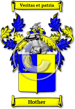 Hother Family Crest Download (JPG) Legacy Series - 600 DPI