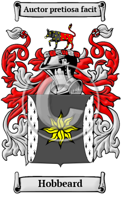 Hobbeard Family Crest/Coat of Arms