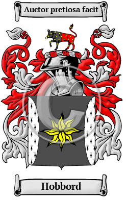 Hobbord Family Crest/Coat of Arms