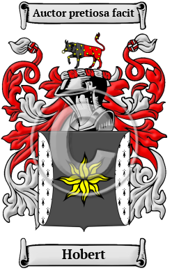 Hobert Family Crest/Coat of Arms