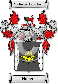 Hobert Family Crest Download (jpg) Legacy Series - 150 DPI