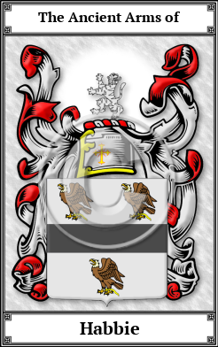 Habbie Family Crest Download (JPG)  Book Plated - 150 DPI