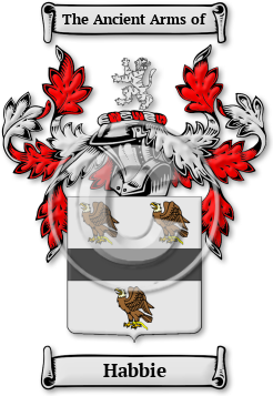 Habbie Family Crest Download (jpg) Legacy Series - 150 DPI
