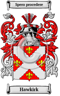 Hawkirk Family Crest/Coat of Arms