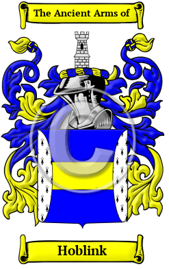 Hoblink Family Crest/Coat of Arms