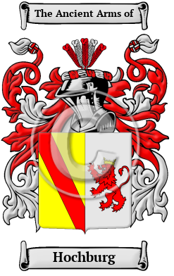 Hochburg Family Crest/Coat of Arms