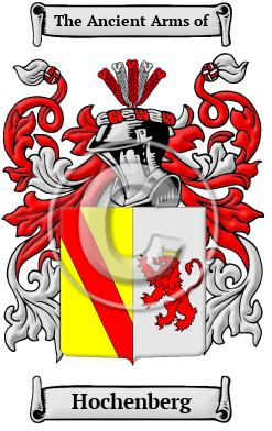 Hochenberg Family Crest/Coat of Arms