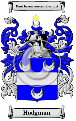 Hodgman Family Crest/Coat of Arms