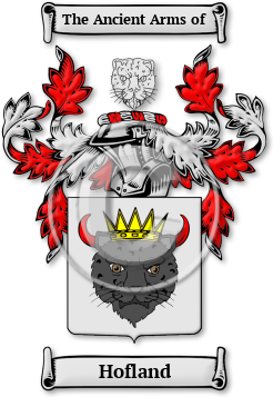 Hofland Family Crest Download (JPG) Legacy Series - 600 DPI