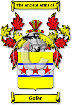 Gofer Family Crest Download (jpg) Legacy Series - 150 DPI