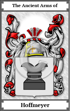 Hoffmeyer Family Crest Download (JPG) Book Plated - 600 DPI