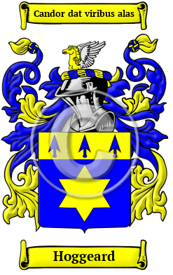 Hoggeard Family Crest/Coat of Arms