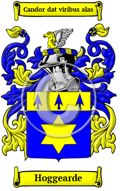 Hoggearde Family Crest/Coat of Arms