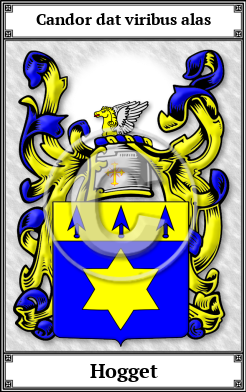 Hogget Family Crest Download (JPG) Book Plated - 600 DPI