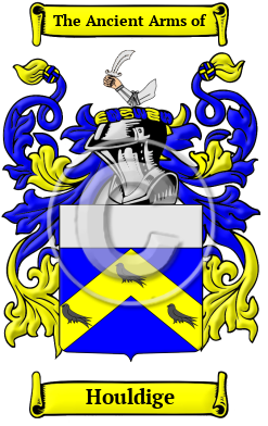 Houldige Family Crest/Coat of Arms
