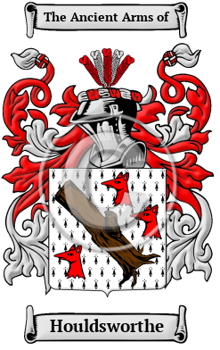 Houldsworthe Family Crest/Coat of Arms