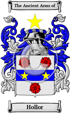 Hollor Family Crest/Coat of Arms