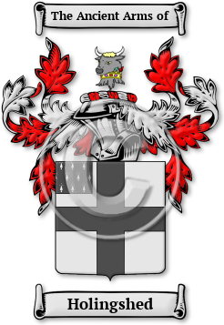 Holingshed Family Crest Download (jpg) Legacy Series - 150 DPI