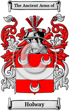 Holway Family Crest/Coat of Arms
