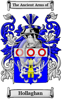 Hollaghan Family Crest/Coat of Arms