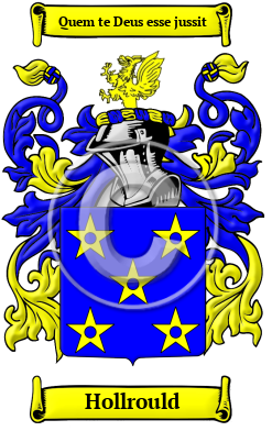 Hollrould Family Crest/Coat of Arms