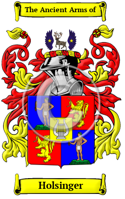 Holsinger Family Crest/Coat of Arms