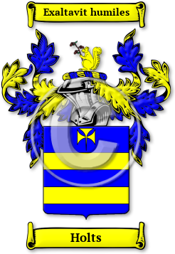 Holts Family Crest Download (JPG) Legacy Series - 600 DPI