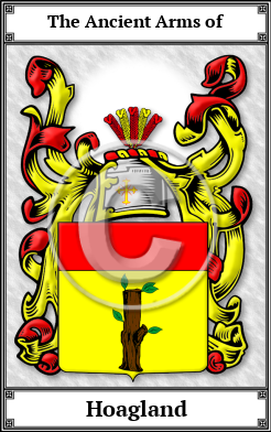 Hoagland Family Crest Download (JPG)  Book Plated - 150 DPI