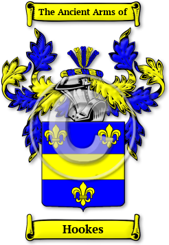 Hookes Family Crest Download (jpg) Legacy Series - 150 DPI