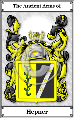 Hepner Family Crest Download (JPG)  Book Plated - 150 DPI