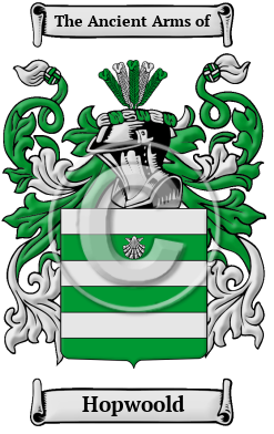 Hopwoold Family Crest/Coat of Arms