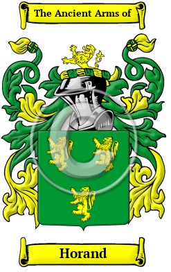 Horand Family Crest Download (JPG) Heritage Series - 600 DPI