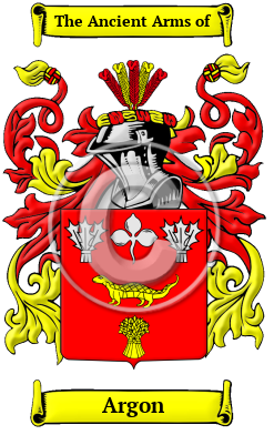 Argon Family Crest/Coat of Arms