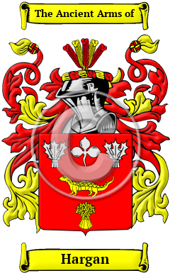 Hargan Family Crest/Coat of Arms