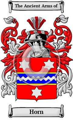 Horn Name Meaning, Family History, Family Crest & Coats of Arms, Dutch