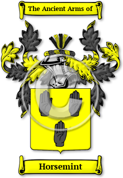 Horsemint Family Crest Download (jpg) Legacy Series - 150 DPI