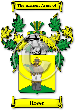 Hoser Family Crest Download (JPG) Legacy Series - 600 DPI