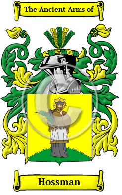Hossman Family Crest Download (JPG) Heritage Series - 600 DPI