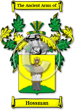 Hossman Family Crest Download (jpg) Legacy Series - 150 DPI