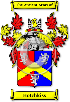 Hotchkiss Family Crest Download (jpg) Legacy Series - 150 DPI