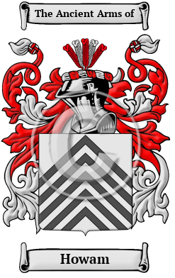 Howam Family Crest/Coat of Arms