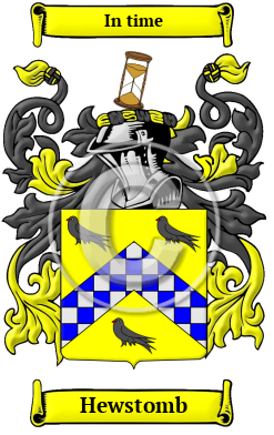 Hewstomb Family Crest/Coat of Arms