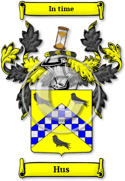 Hus Family Crest Download (jpg) Legacy Series - 150 DPI