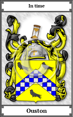Ouston Family Crest Download (JPG)  Book Plated - 150 DPI