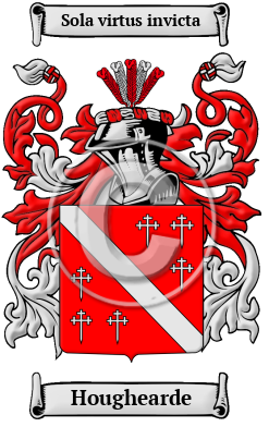 Houghearde Family Crest/Coat of Arms